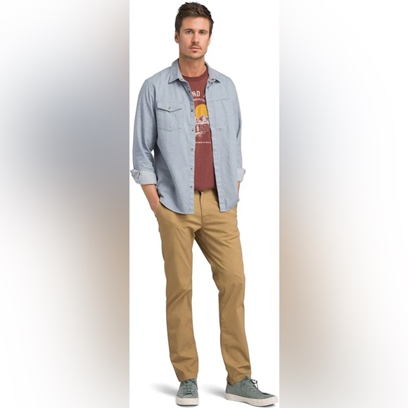 prAna Mens Mcclee Pant - Tan - Picture 12 of 12